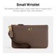 thumbnail image 2 of Wristlet COACH Small B4/Piel granulada pulida Dark Stone, 2 of 5