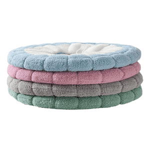 Genérico - Pack 4 Cubiertas Inodoro Wc Tipo O Universal Lavable Térmico Color 4 Colores