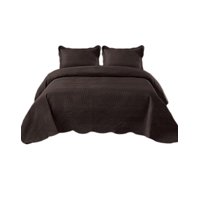 Genérico - Cubrecama Quilt Plaza Y Media Verano Unicolor