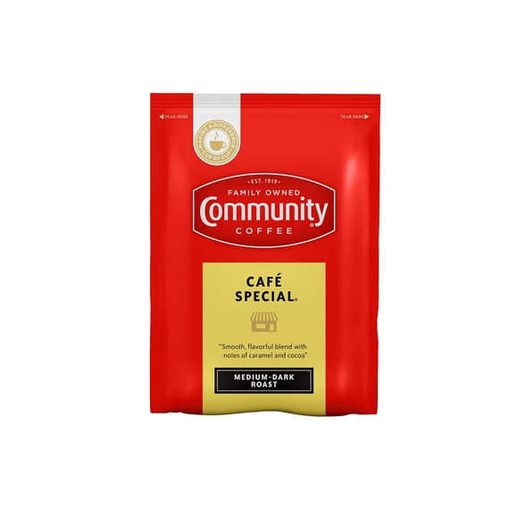 Community Coffee Café Special Café molido tueste medio oscuro 40 paquetes