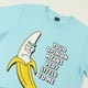 thumbnail image 4 of Pijama Manga Corta Hombre Celeste Banana Rick and Morty, 4 of 5