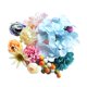 thumbnail image 3 of 30 piezas de flores de estilo mixto cabezas de diy accesorios para el cabello de la boda, 3 of 5