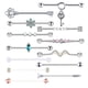 thumbnail image 1 of 13 Pendientes De Barra Industriales Para Mujeres Y Hombres De 1 1/2 Pulgadas., 1 of 3