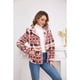 thumbnail image 1 of Polerón Peludo Étnico Otoño Invierno Chaqueta Cierre Mujer 6079, 1 of 6