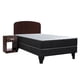 thumbnail image 1 of Cama Europea Andalucia 1 Plaza Base Normal + Set Astuarias (1 Velador y Respaldo), 1 of 7