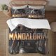 thumbnail image 1 of The Mandalorian 3-Piece Bedding Set For Kids Boys Girls Adult Cartoon Warm Cute Fashion Holiday Present Gift Bed Sheets, 1 of 5