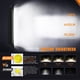 thumbnail image 3 of Barra de luz LED Nilight 15,5" 60 W 6650 lm haz combinado flood y spot, 3 of 9