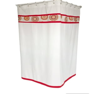 Gios - Cortina Baño Mandala Roja