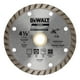 thumbnail image 1 of Disco Diamantado Ranurado Concreto 4 1/2 Dewalt Dw47450hp gris, 1 of 4