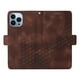 thumbnail image 4 of Carcasa FOXDOCK iPhone 12 Pro Max de cuero PU, diseño acolchado clásico, protección contra caídas y rayones, 4 of 5