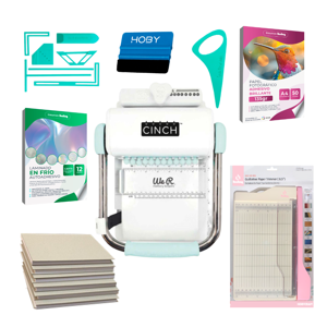 We R - Kit De Encuadernación Profesional Cinch Menta