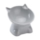 thumbnail image 5 of Cuenco Para Gatos Elevado Para Proteger Las Espinas De Las Mascotas, Cuenco Para Alimentación De Mascotas, Cuenco Para Perros Para Gatos De Interior, Gris, 5 of 5