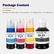 thumbnail image 4 of Botellas de recarga de tinta LAIPENG GI-21, paquete de 4, BK/C/M/Y, 4 of 8