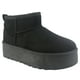 thumbnail image 3 of Botin Chalada Mujer Pinguih-1 Negro Comfort, 3 of 7