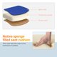 thumbnail image 5 of Silla de oficina BestOffice ergonómica de malla azul ajustable, 5 of 7