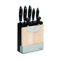 Ghidini - Set 5 Cuchillos Con Tabla De Cortar Twist