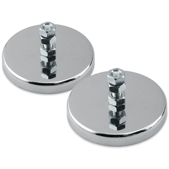 Base redonda Magnetics RB70B3NX2 de Magnetics, tirador de 30 kg
