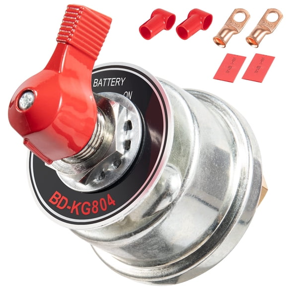 Interruptor de desconexión de batería KACOLA 300A 12-24V con placa frontal