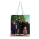 thumbnail image 1 of The Addams Family 3 Bolso de tela con estampado de lienzo para mujer, bolsa de compras reutilizable y estética, con cremallera interior, regalo para mujer,40*40cm., 1 of 6