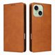 thumbnail image 2 of Funda Cartera para iPhone 15 Plus con Ranuras Tarjetas y Soporte - Protección Completa Marrón, 2 of 5