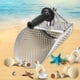 thumbnail image 2 of 1 Set, Sand Spoon With Handle, Metal Detection Tool, Beach Underwater Treasure Hunt, Stainless Steel Water Metal Detection Tool Digging Shovel Quick Screening Metal Detector, 2 of 2