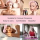 thumbnail image 2 of 4 correas Spa para la cabeza, horquillas para el lavado facial y muñecas, accesorios reutilizables para el maquillaje y el cuidado facial, evitan derrames de líquidos y son reutilizables, 2 of 4