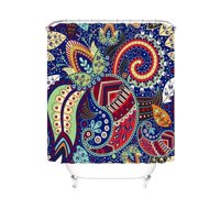 Genérico - Cortina Para Baño Con Forro De Ducha 180 Cm L59