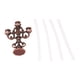 thumbnail image 4 of Candelabro De Casa De Muñecas A Escala 1/12 Para Niños Y Adultos, Candelabro Navideño En Miniatura., 4 of 5