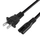 thumbnail image 1 of Cable de alimentación de 2 clavijas compatible con Epson Workforce/Stylus/Ecotank, 1 of 4