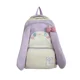 thumbnail image 1 of Bags for Women 2024 High Quality Oxford Patchwork Backpack Zipper Casual Softback Student Bag Soft Handle Designer Backpack, 1 of 3