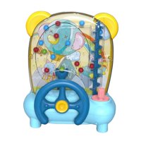 Magideal - Catching Balls Toy Machine Ball Popper Toy Juego De Mesa, Juguete Educativo Montessori, Simulación Puzzle Juego De Mesa Juguetes Niños Catching Ball Azul