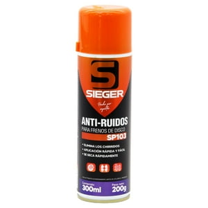 Aditivo Anti Ruidos Sieger 300Ml Sp103 Naranja Claro