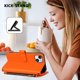 thumbnail image 4 of Funda Cartera Mariposa para [iPhone 14 Plus] con Soporte y Cremallera Naranja, 4 of 6