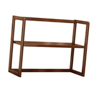 Magideal - Organizador De Escritorio, Estantes De Almacenamiento, Estante De Exhibición De Mesa Decorativo, Estantería De Escritorio Para Apartamento, Baño, Dorm Longitud 52Cm