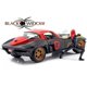 thumbnail image 2 of Coche fundido a presión Jada 1966 Chevy Corvette Stingray 1:24 con figura, 2 of 9