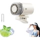 thumbnail image 1 of Ventilador clip coche LED 199 velocidades 16°C semi enfriamiento batería 2000mAh pinza desmontable, 1 of 8