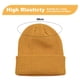 thumbnail image 2 of Gorro clásico de invierno cálido para hombre, gorro de punto acrílico con puños, gorro de uso diario, 2 of 7