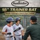 thumbnail image 5 of Bate de béisbol BamBooBat 46 cm mango blanco/cuerpo negro, 5 of 9