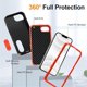 thumbnail image 4 of for iPhone 17e Funda con Soporte Integrado, a Prueba de Golpes/polvo/caídas, Cubierta Protectora Resistente de Grado Militar de Alta Resistencia for iPhone 17e,Negro+naranja,for iPhone 17e, 4 of 8
