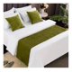 thumbnail image 1 of Camino De Cama Cubrecama Elegante Decorativo 45x200cm verde, 1 of 4