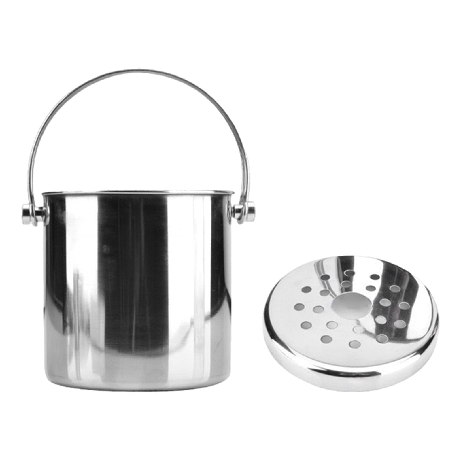 Bothyi - Cubo De Hielo Para Mantener El Hielo Frío, Cubo De Vino Portátil Para Accesorios De Bar, Bbq Buffet, 12cm