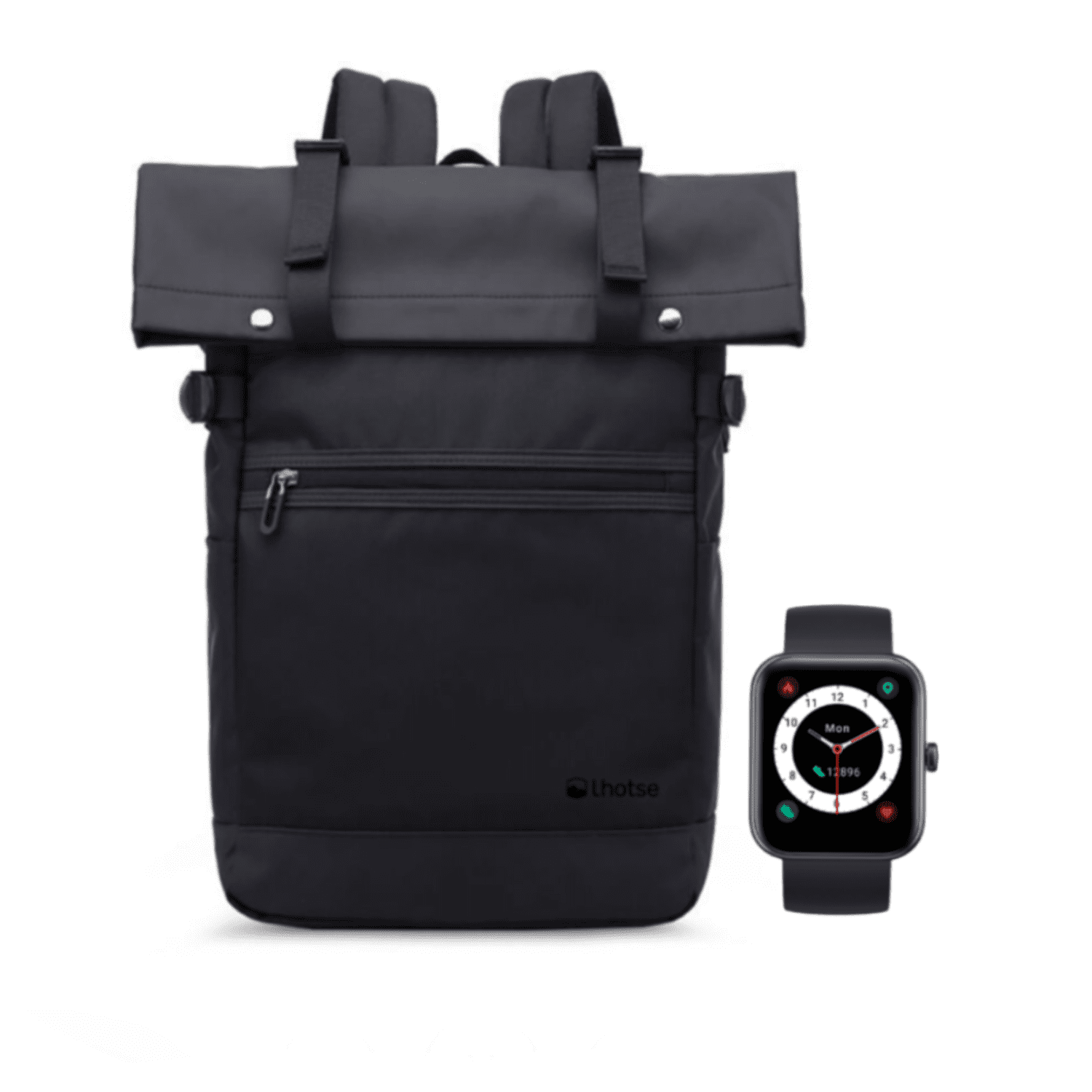 Pack Black Smartwatch Live 206 42Mm+ Mochila Volcano Lhotse