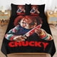 thumbnail image 1 of Chucky Horror Movie Duvet Cover Set, 3 Piece Bedding Set Decorative Comforter Cover Set, 1 of 5