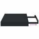 thumbnail image 5 of Repisa Flotante de Pared vidaXL MDF Negro 30x23x4cm, 5 of 9