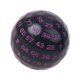 thumbnail image 4 of Dados Acrílicos Juego Entretenimiento Familia Dados Poliédricos Negro Púrpura, 4 of 5