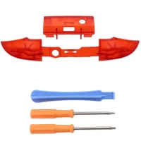 Aaronmei - Set Botones Lb Rb Bumpers Barra Central Soporte Control Xbox Series S X Rojo