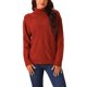thumbnail image 1 of INSPIRE CHIC Suéter de Mujer Cuello Alto Manga Larga Pulóver Tejido Básico de Otoño Invierno Talla S Rojo, 1 of 5