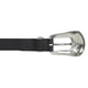 thumbnail image 4 of Cinturón Para Mujer Moderno Piel Hebilla Western Color Negro, 4 of 5