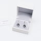 thumbnail image 2 of Aros Punto de Luz Plata Italiana 925 y Cristal Genuino Silver Night, 2 of 4