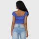 thumbnail image 2 of Blusa Mujer Peto Off Shoulder Amarras Azul Corona, 2 of 5